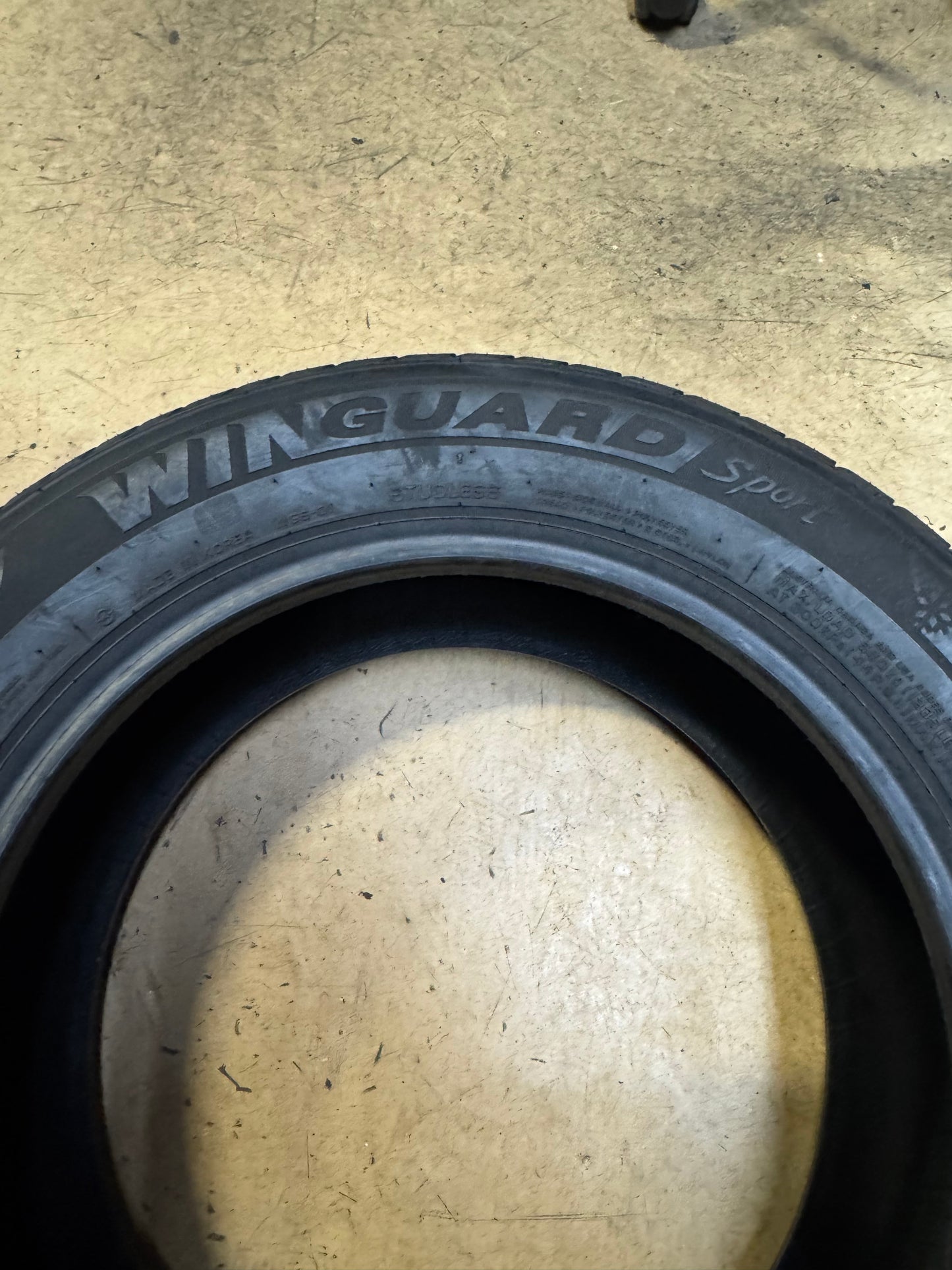 NOS NEXEN WINGUARD SPORT BSW P 195 60 15 88H WINTER TIRE 11149NXK