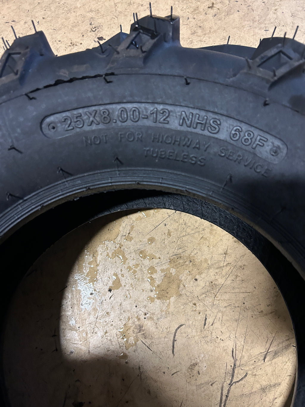 ITP MUD LITE BSW 25 8 12 68F 6PLY ATV/UTV TIRE 560363