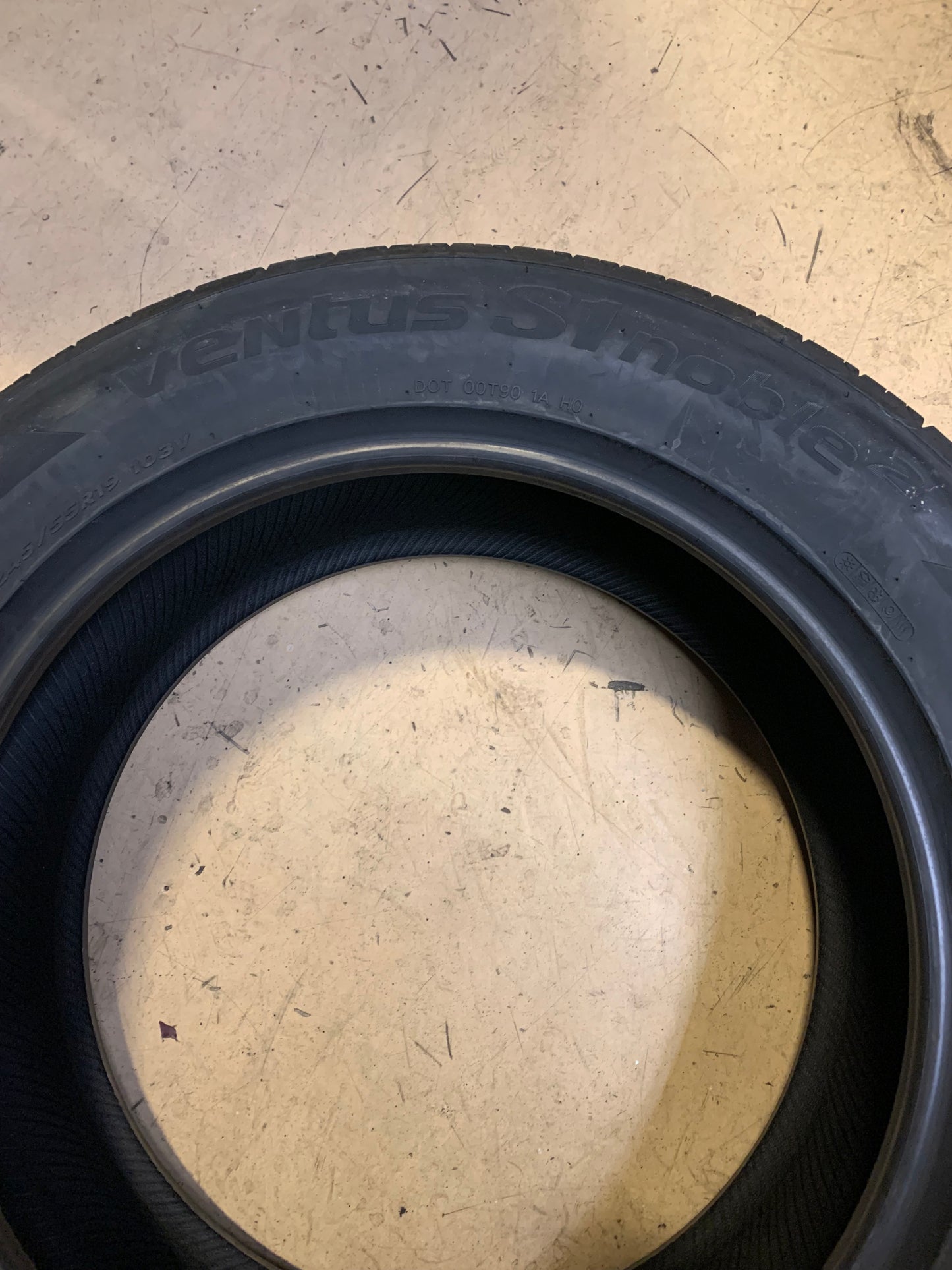 HANKOOK VENTUS S1 NOBLE2 BSW P 245 55 19 103V UHP ALL SEASON TIRE 1014868