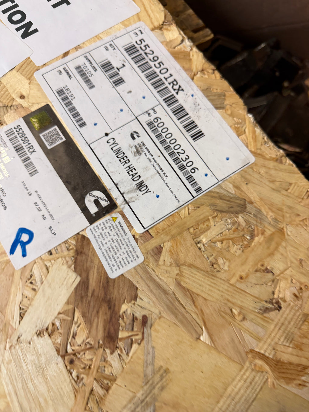 REMAN. CUMMINS CYLINDER HEAD EPA13 8.9L ISC/ISL ENGINES 5529501RX