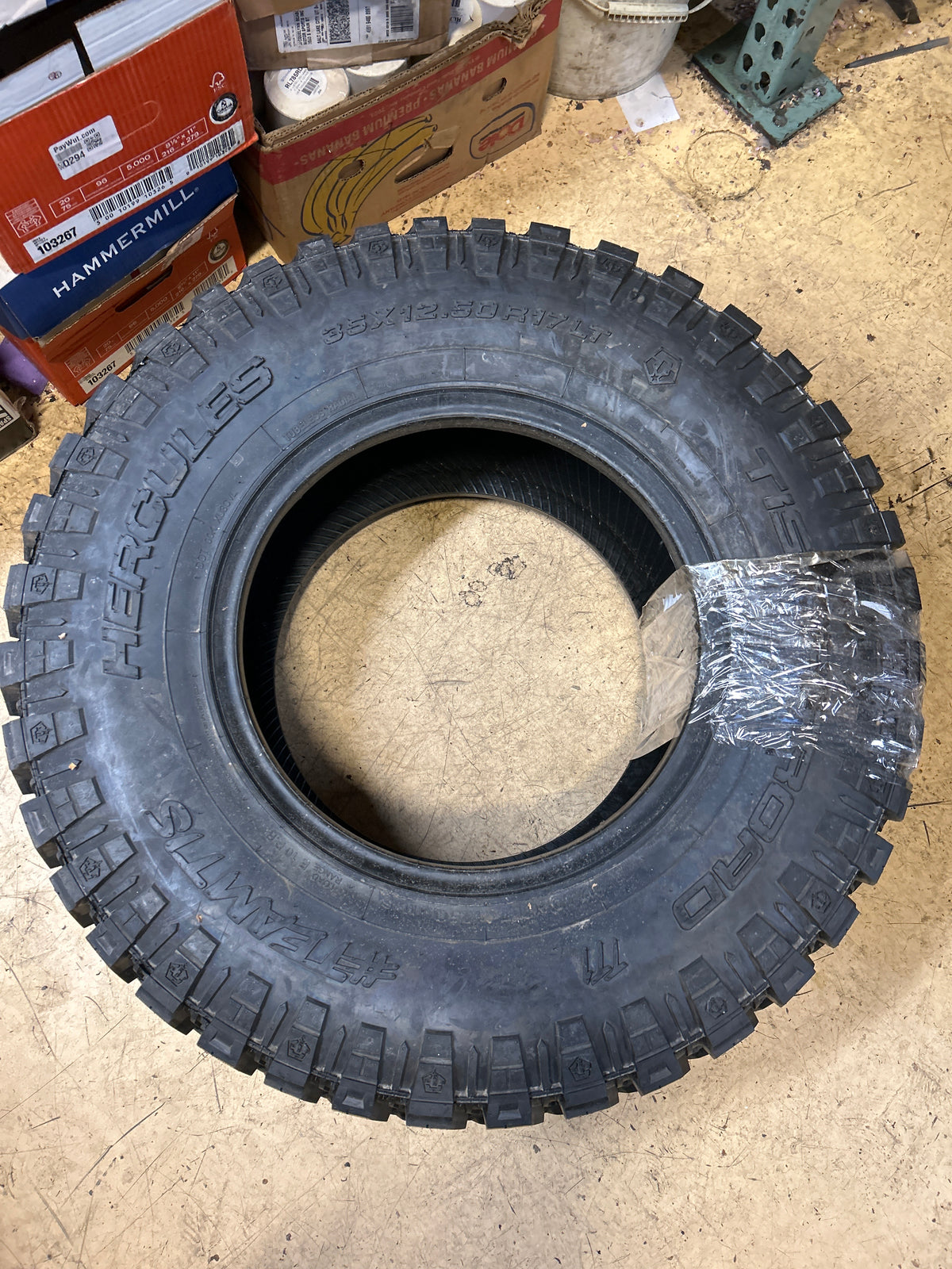 HERCULES TIS OFFRAOD TT1  LT 35 12.50 17 125Q TIRE 98530