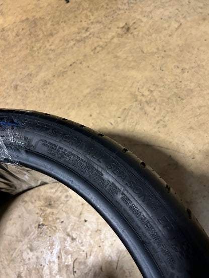 USED 7/32" MICHELIN PILOT SPORT ALL SEASON 4 ZP BSW P 305 30 20 99Y TIRE 90383
