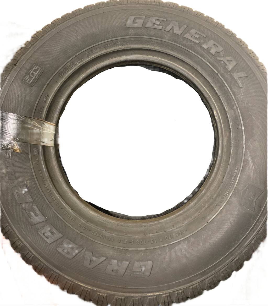 NOS GENERAL HTS60  BSW P 255 70 15 108S SL ALL SEASON TIRE 04504580000