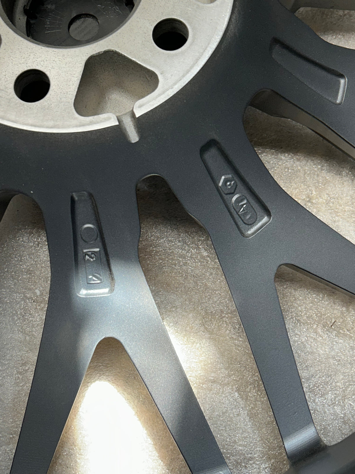 MSW TYPE 50 21X10.5 ET43 5X112 MACHINED W/GUNMETAL ACCENT REAR WHEEL