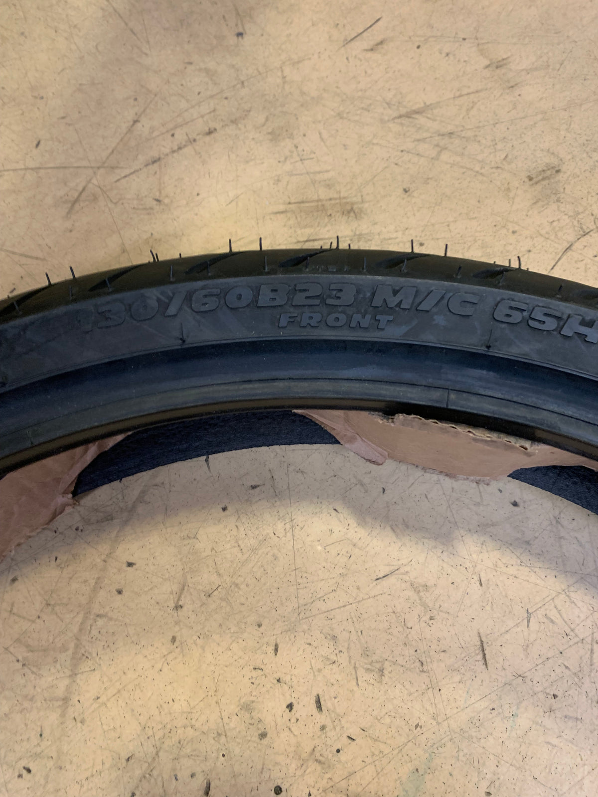 METZELER ME888 MARATHON ULTRA BSW  130 60 23 65H FRONT MOTORCYCLE TIRE 2429300