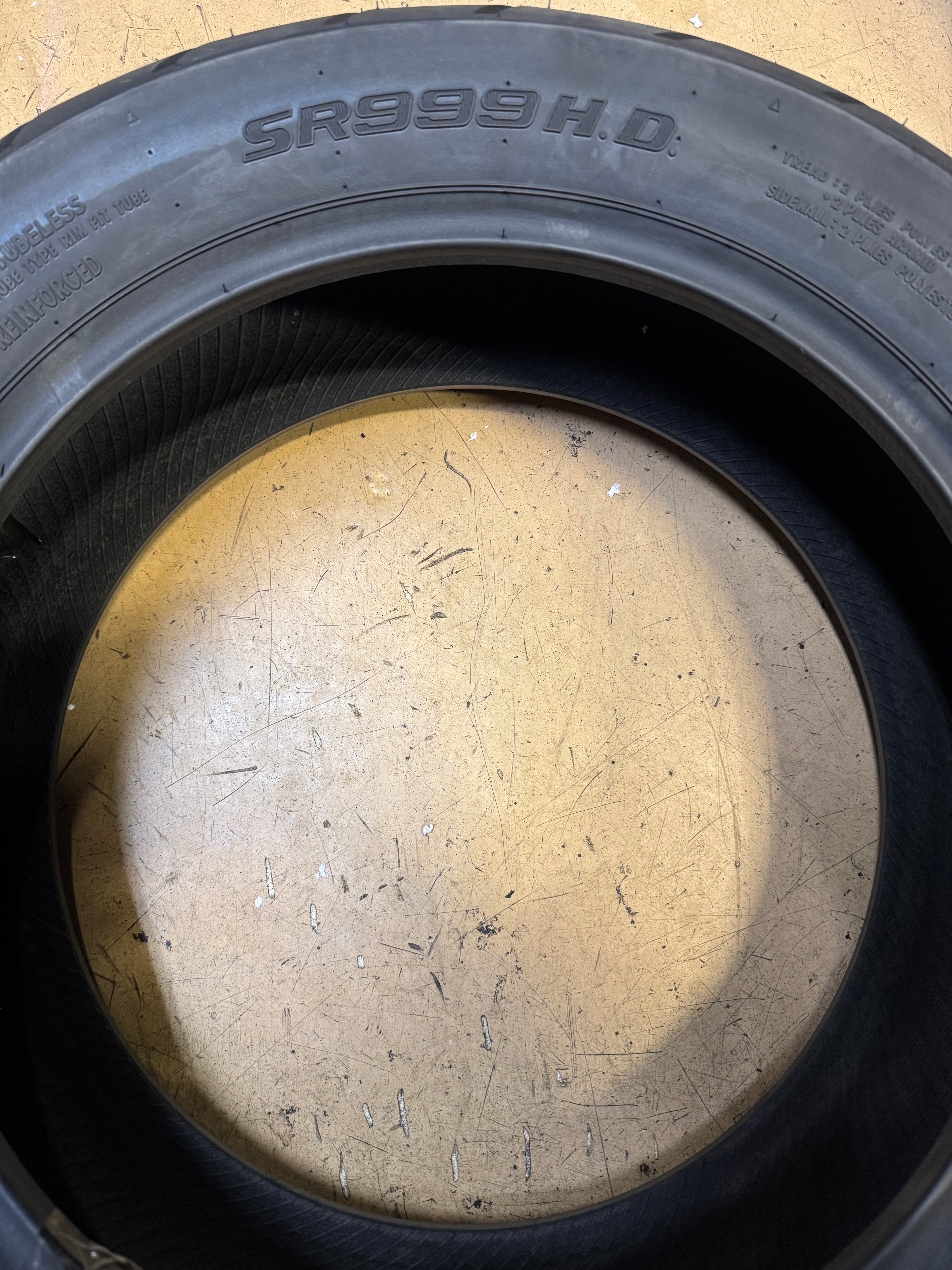 SHINKO SR 999 HD LONGHAUL BSW 180 70 15 82H REAR MOTORCYCLE TIRE 874919