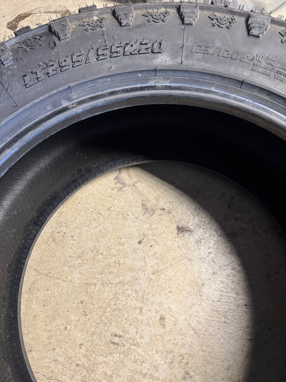 NOS PATRIOT RUGGED TERRAN+ BSW LT 295 55 20 123/120Q 10PLY TIRE PASYTH0108