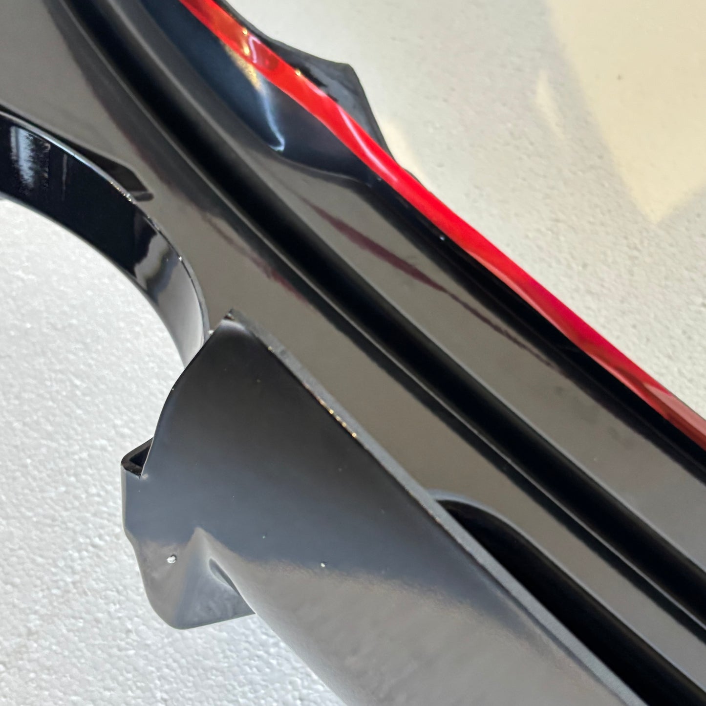 FRONT AND REAR LIP FOR MAZDA CX-5 22-24 GLOSS BLACK