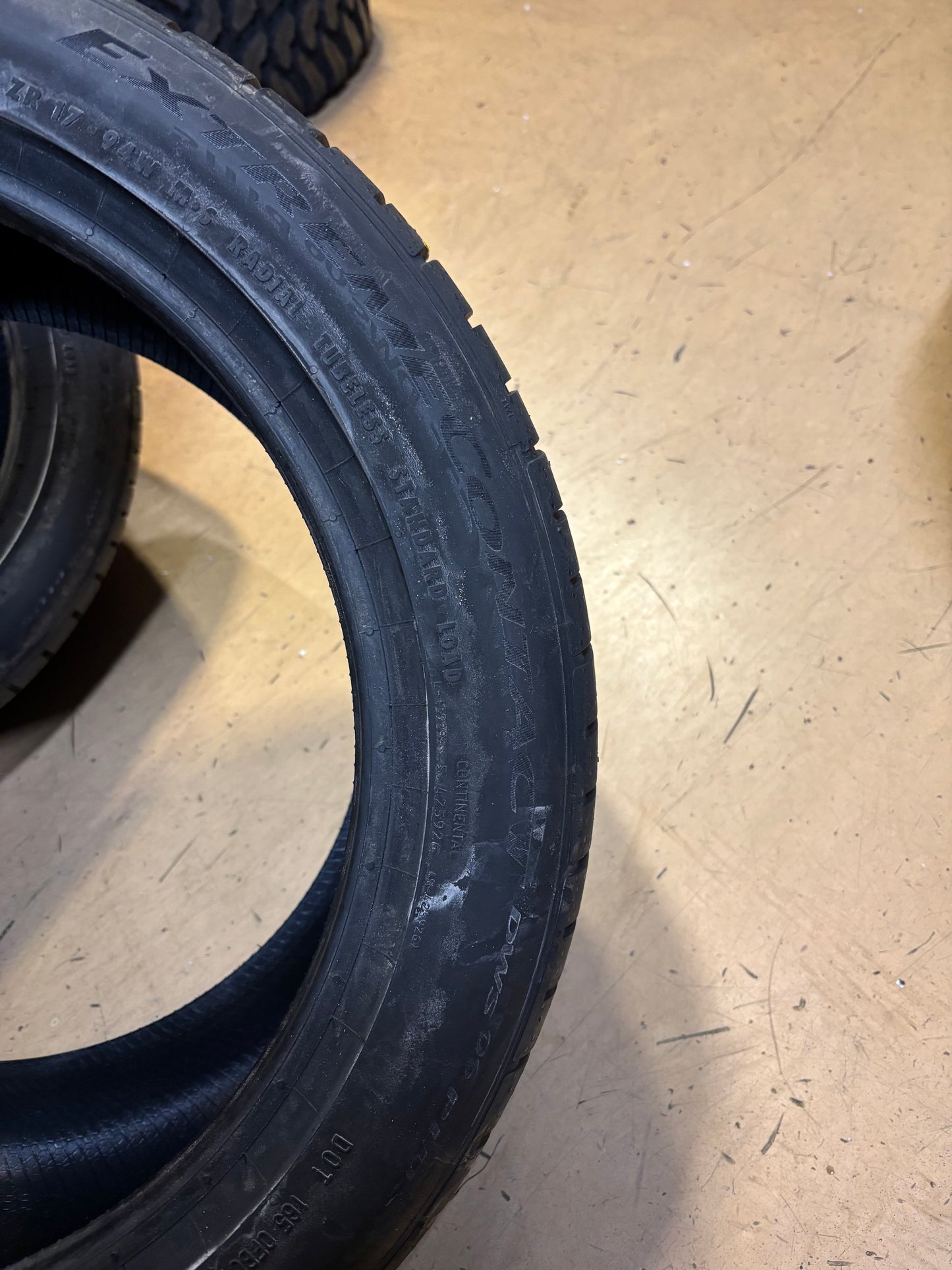 2 CONTINENTAL EXTREMECONTACT DWS06 PLUS  BSW P 255/40ZR17 94W SL UHP ALL SEASON TIRES 15573150000