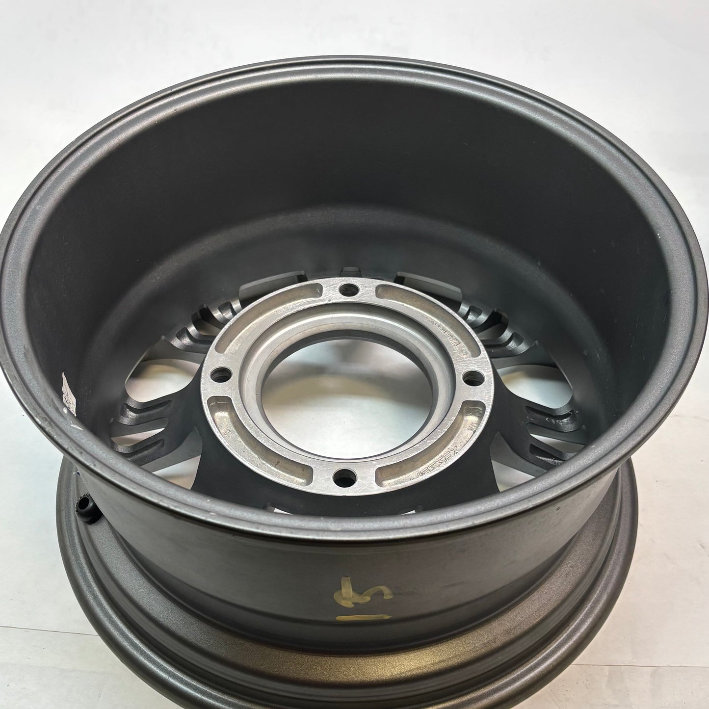 2 MASSFX QUAKE 14X7 4/156 ATV UTV RIMS GUN METAL GREY FINISH RZR GUNMETAL GRAY WHEELS