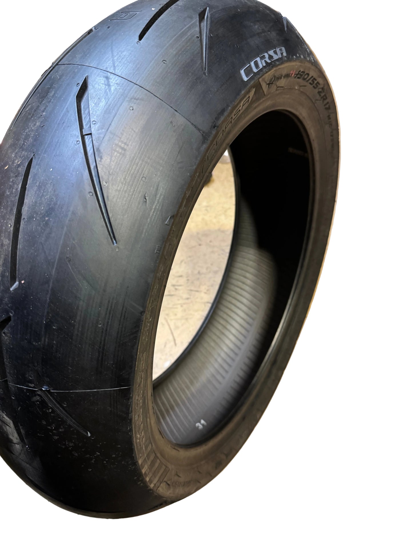 PIRELLI DIABLO ROSSO IV CORSA BSW 190 55 17 75W REAR MOTORCYCLE TIRE TIRE 3978100