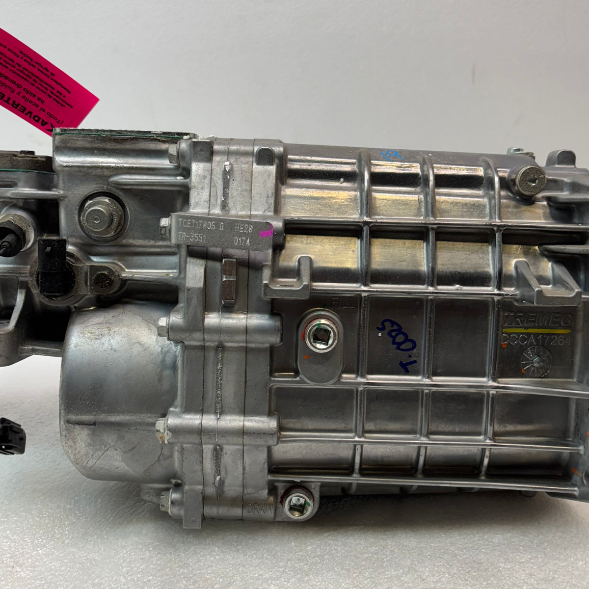 TREMEC TKX TRANSMISSION, MANUAL, TREMEC TKX 5 SPEED, 1-1/8 X 26, .68 5TH GM TCET17805