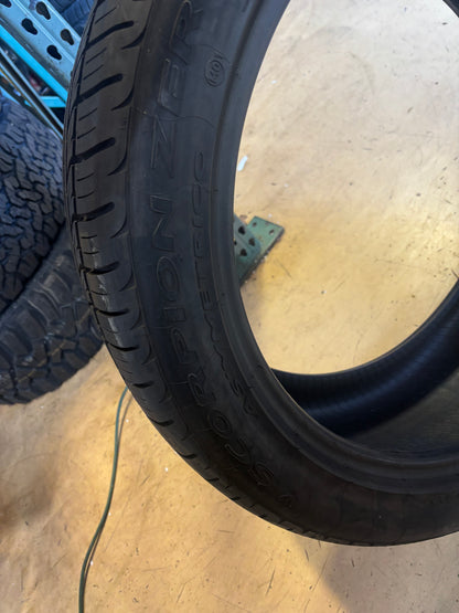 USED DTO PIRELLI SCORPION ZERO ASIMMETRICO MERCEDES P 295 40 22 112W XL TIRES 3136900