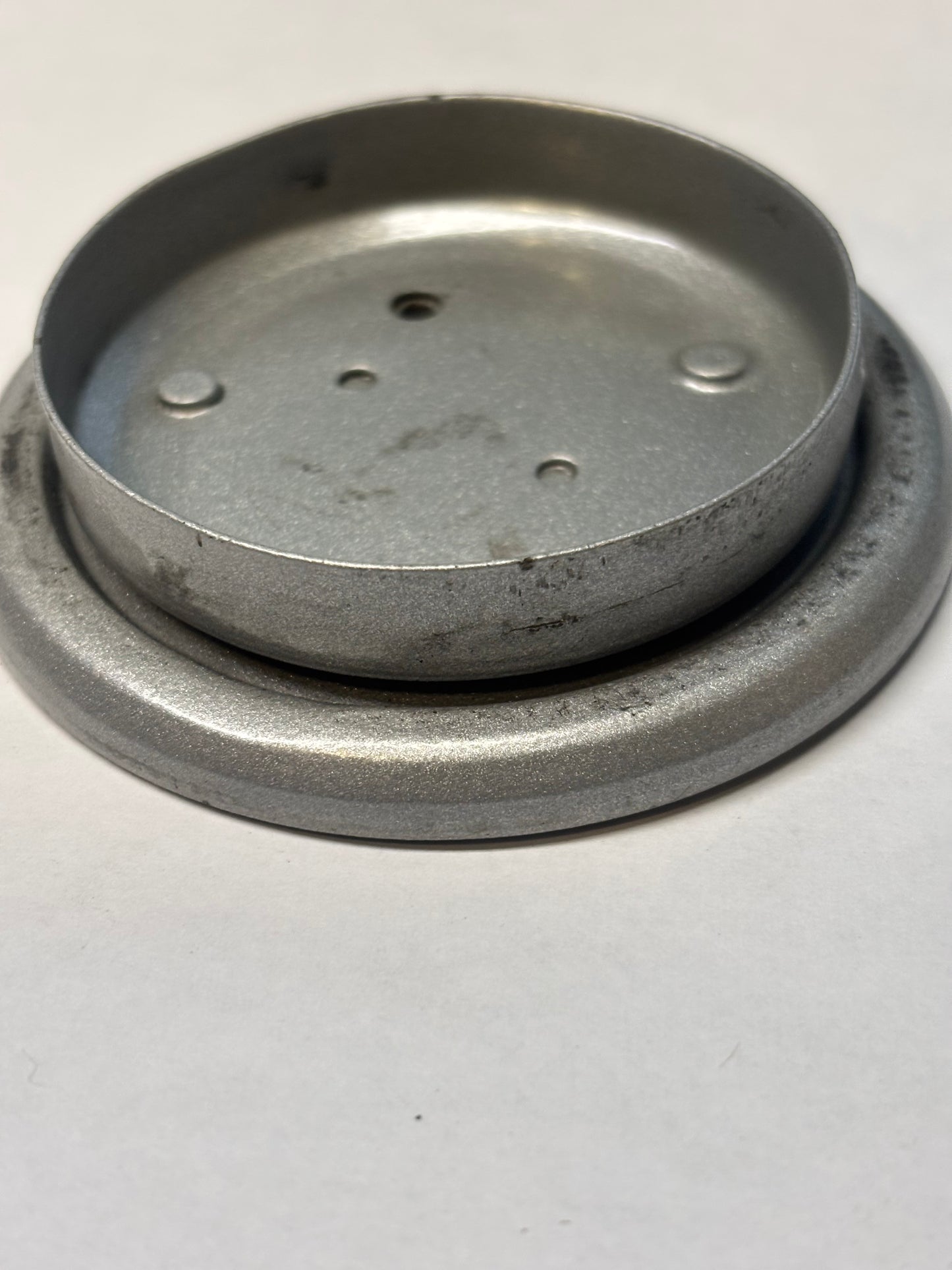PORSCHE 92836103201 SILVER CENTER CAP TELEPHONE STYLE FOR 911 944 USED #2