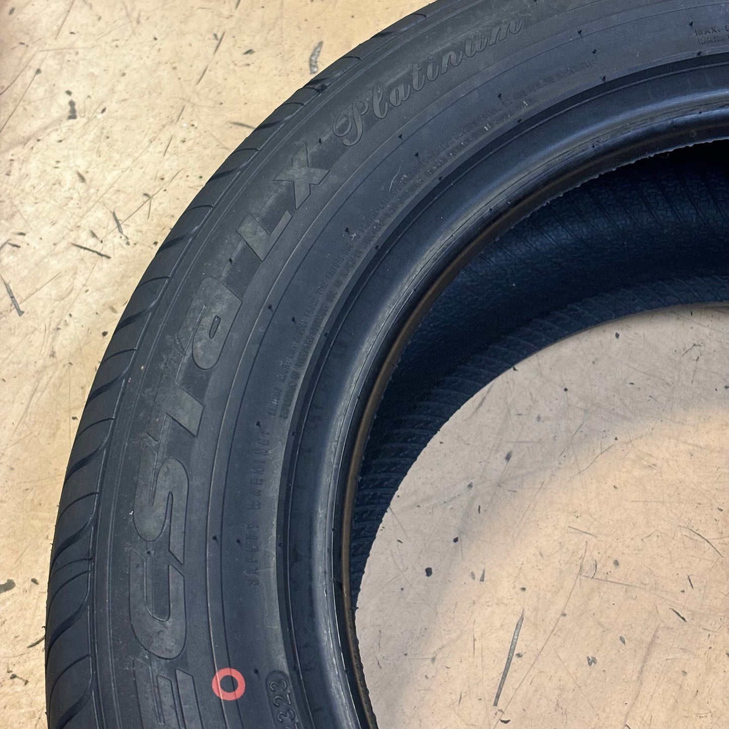 4 KUMHO LX PLATINUM KU27 P 225 55 17 101W SL ALL SEASON TIRES 2104293