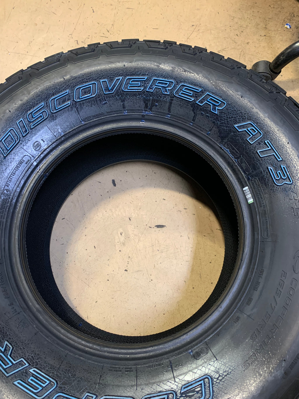 COOPER DISCOVERER AT3 4S OWL P 265 75 15 112T ALL TERRAIN TIRE 171018010