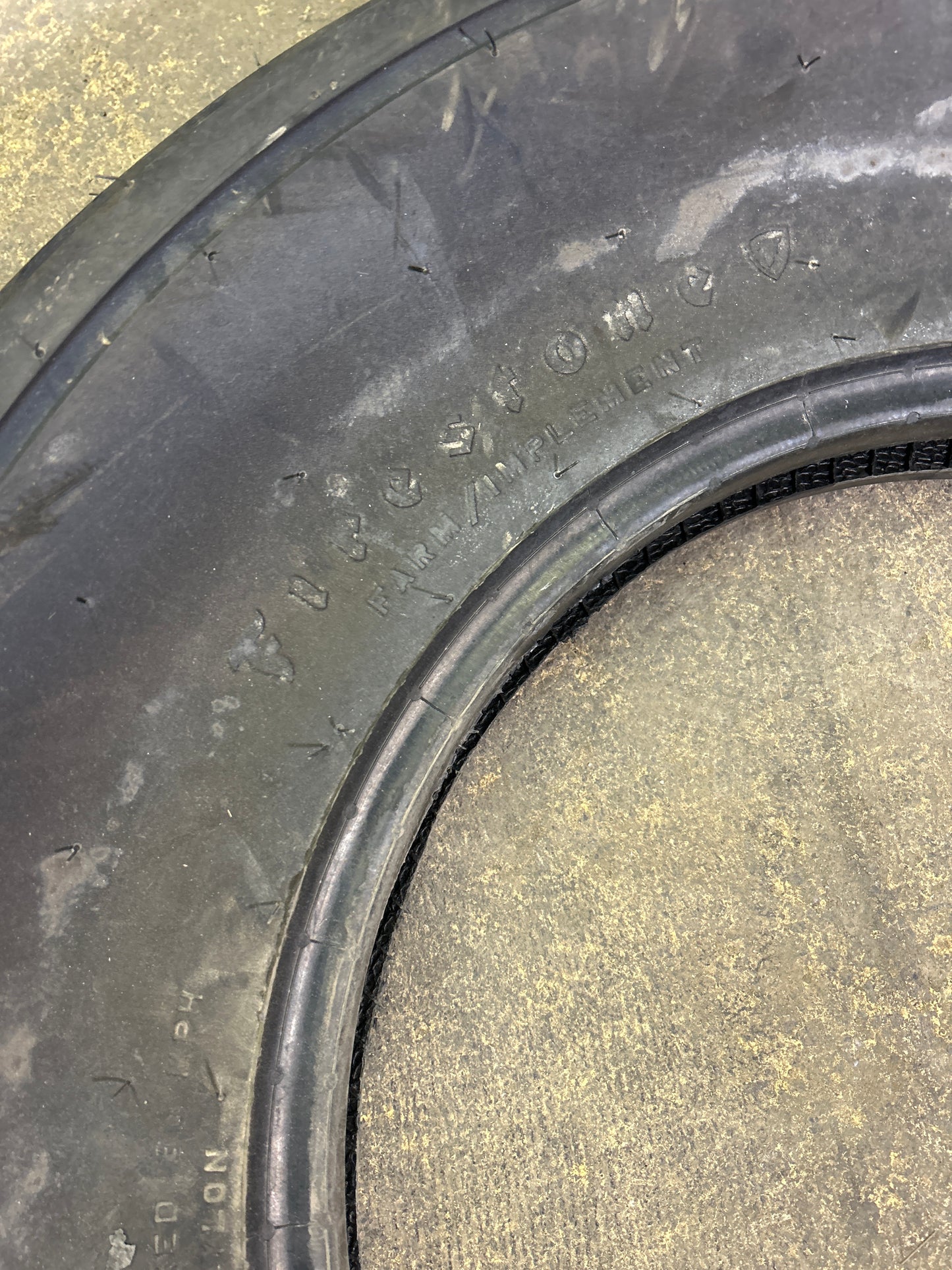 NOS FIRESTONE REGENCY L1 BSW  7.50-20 106B 6PLY FARM 5-RIB TIRE 019059