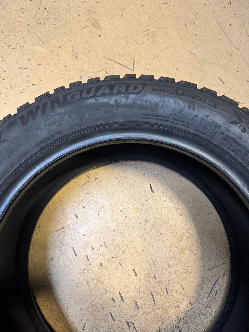 NEXEN WINGUARD WINSPIKE 3 BSW P 195 55 15 89T XL WINTER TIRE 18406NXK