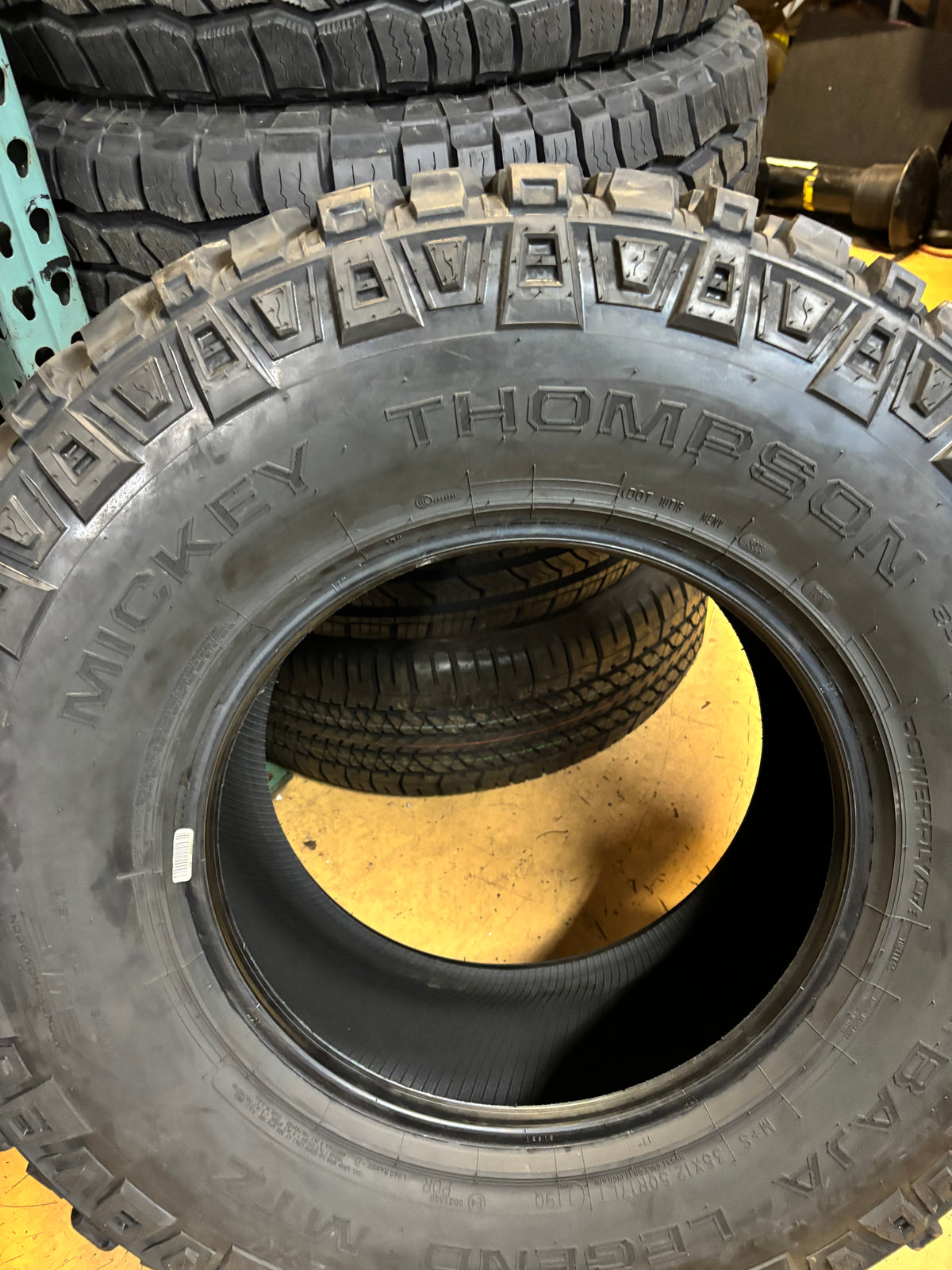 2 MICKEY THOMPSON BAJA LEGEND MTX LT 35 12.5 17 119Q 6PLY MUD TIRE 331141005