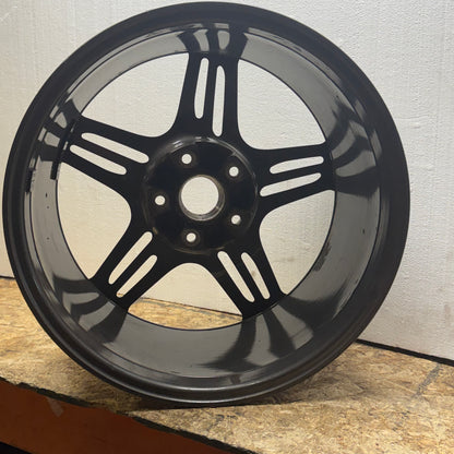 USED PORSCHE 997 TURBO 19X8.5 ET56 5X130 GUNMETAL GRAY MACHINED FACE 997 352 156 05