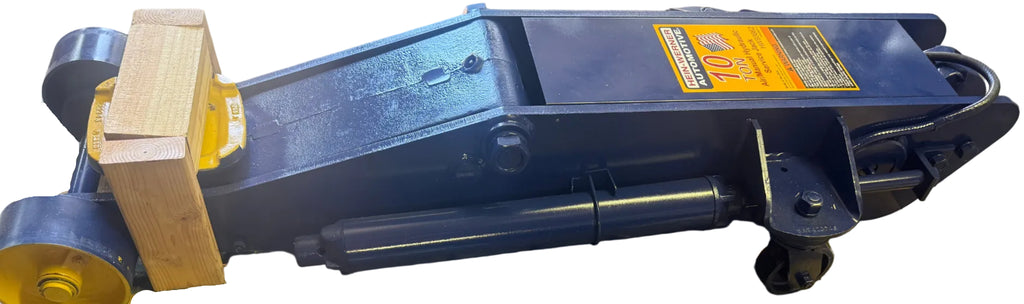 HEIN-WERNER 10-TON AIR ASSIST LONG CHASSIS SERVICE JACK HW93662