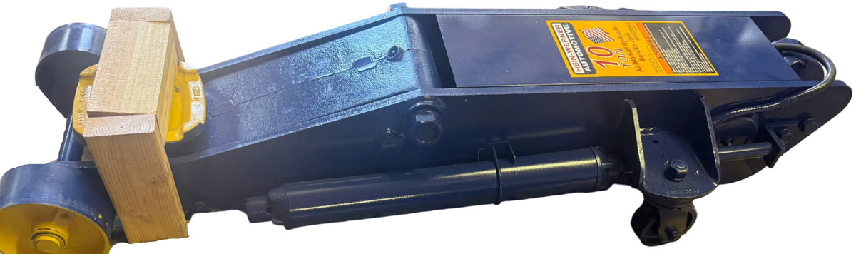 HEIN-WERNER 10-TON AIR ASSIST LONG CHASSIS SERVICE JACK HW93662
