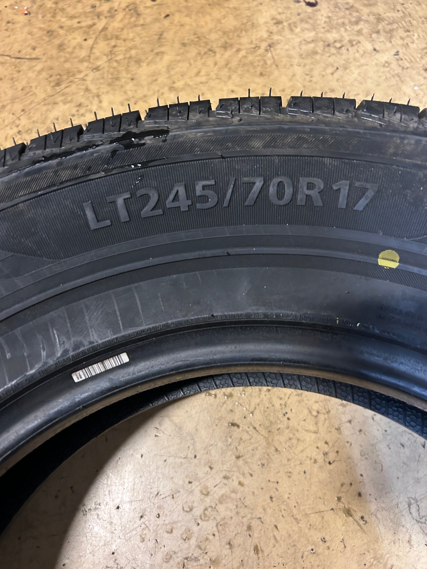 ZETA CONSENSO H/T BSW LT 245 70 17 119/116S 10PLY ALL WEATHER TIRE 7109501