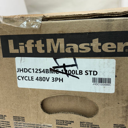 LIFTMASTER JHDC12S4BMC MAXUM HOIST OPERATOR MED DUTY 480VAC 3PH CHAIN SIZE 50