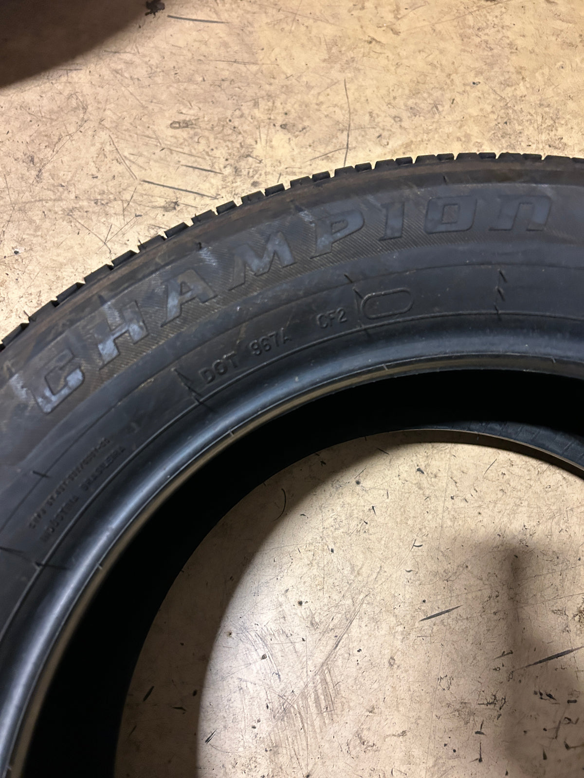 2 NOS FIRESTONE CHAMPION FUEL FIGHTER P 235 55 17 99H ALL SEASON TIRE 015641
