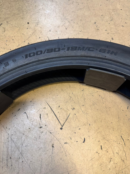 SHINKO SR999 HD LONG HAUL BSW 100 90 19 61H FRONT MOTORCYCLE TIRE 874916