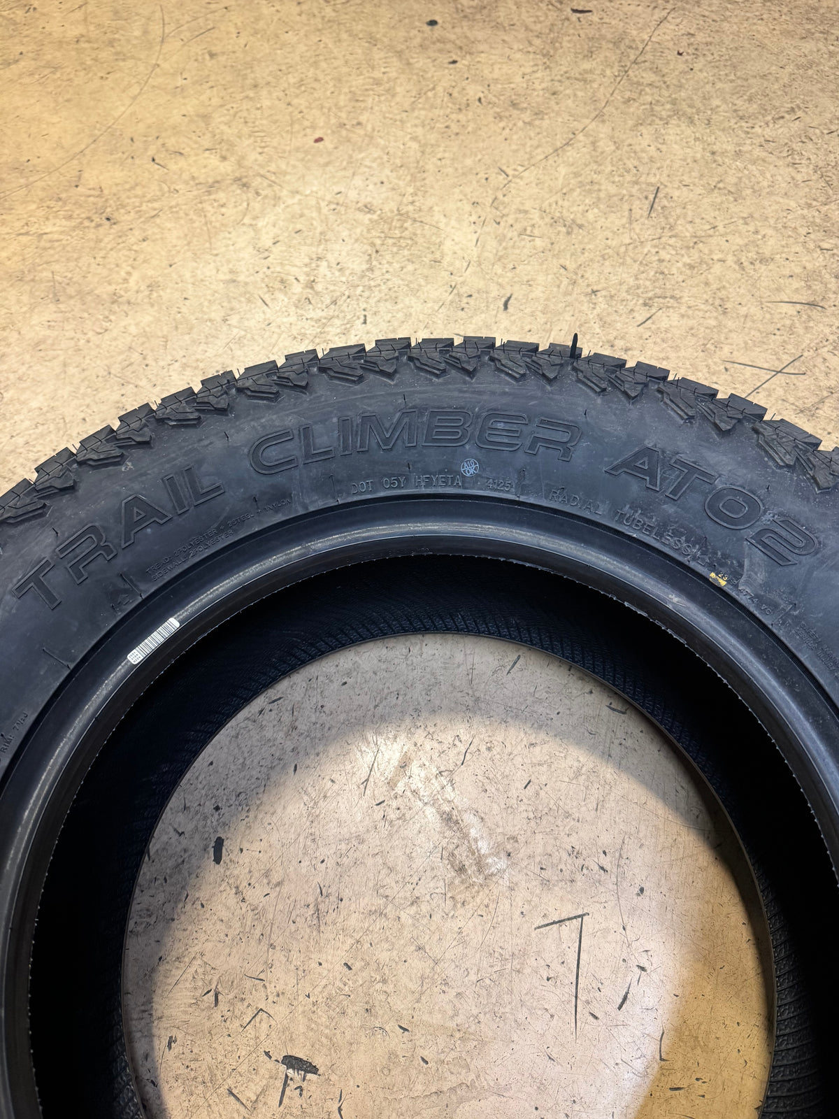 SUMMIT TRAIL CLIMBER AT02 BSW P 255 65 17 110T ALL TERRAIN TIRE 20906