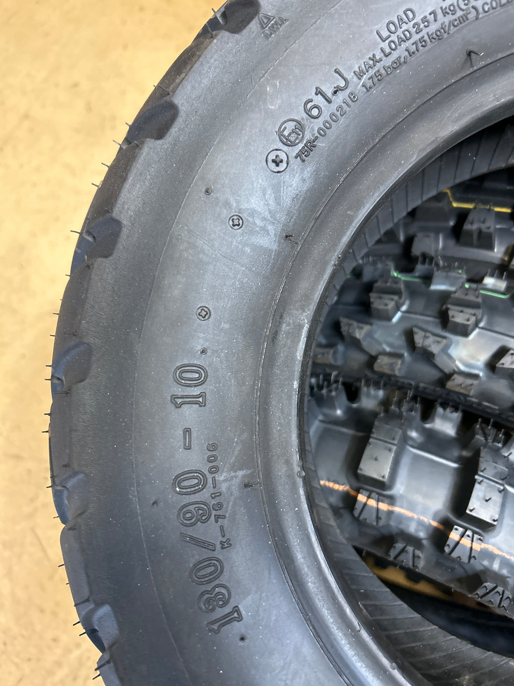 KENDA K370 BSW 130 90 10 61J WINTER SCOOTER TIRE KD49338