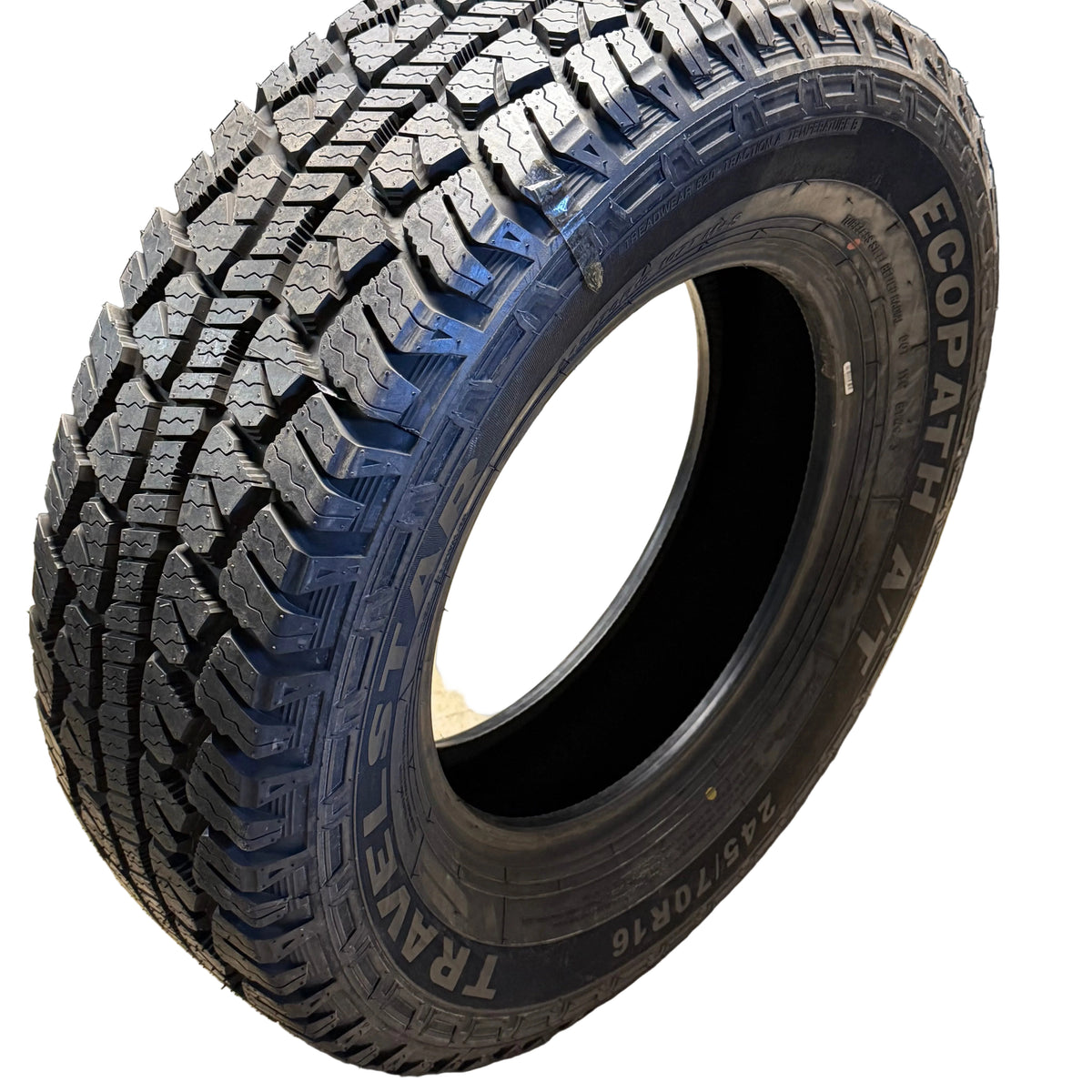 NOS TRAVELSTAR ECOPATH A/T  BSW  P 245 70 16 107T SL ALL TERRAIN TIRE LLSUV012