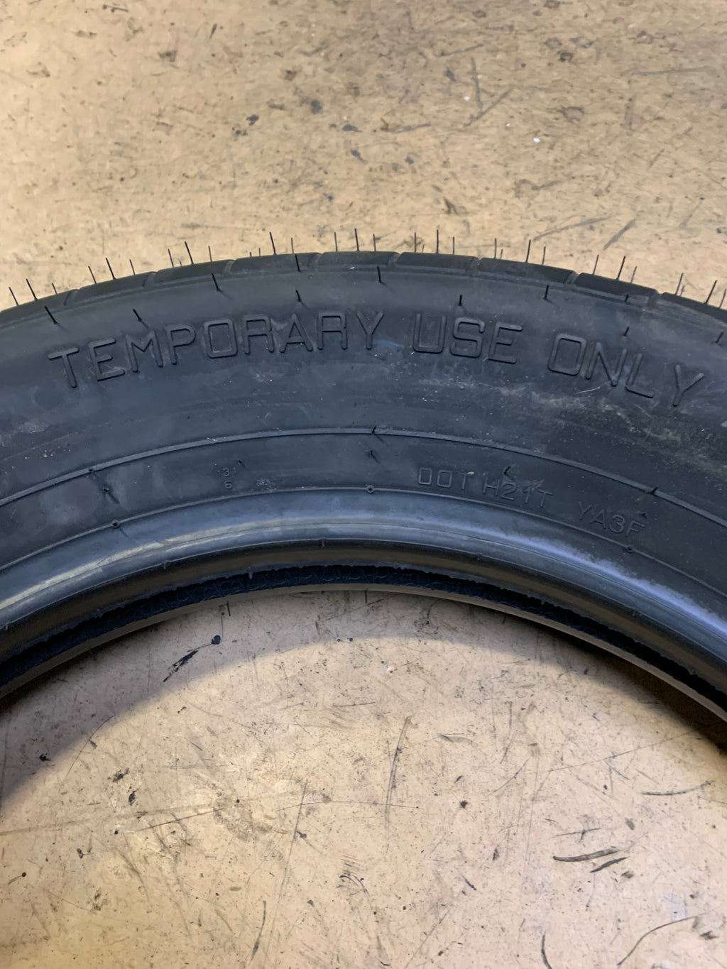 KUMHO 131 BSW T 155 90 18 113M TEMP SPARE TIRE 2204323