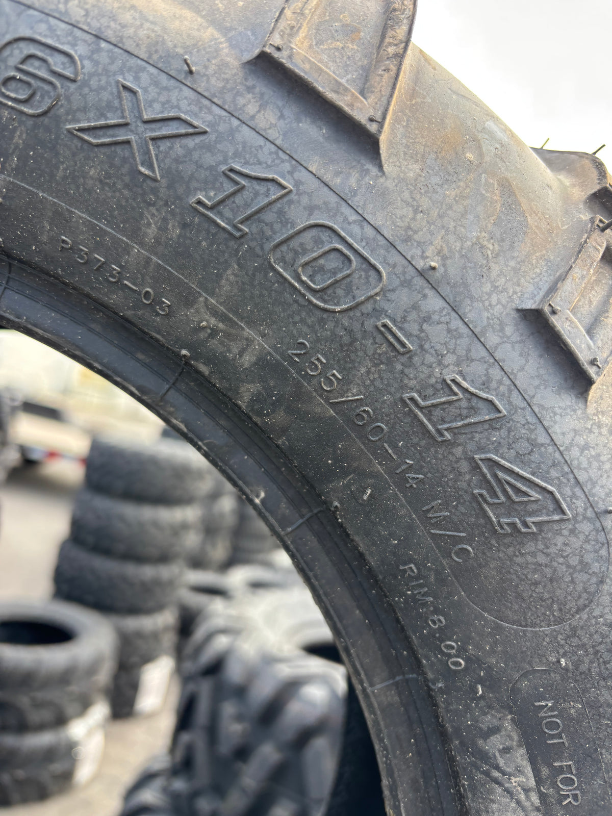 WANDA P373 BSW AT 26 10 14 6PLY ATV/UTV TIRE 10206