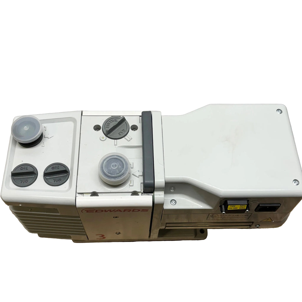 EDWARDS RV3 ROTARY VANE VACUUM PUMP 220-240V 50/60HZ (NEEDS REPAIR)