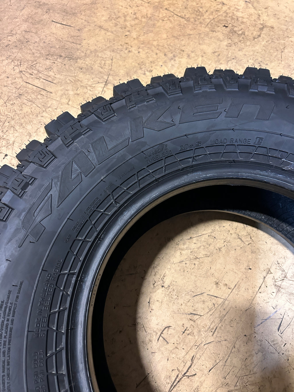 FALKEN WILDPEAK M/T MT01 BSW LT 265 75 16 123/120 10PLY MUD TIRE 28516639