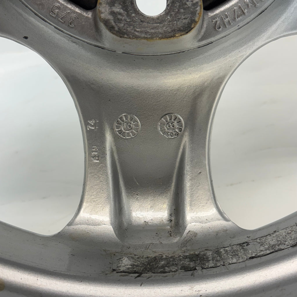 USED CUP 1 STYLE STAGGERED WHEELS FOR PORSCHE R:17X9 ET47 F: 17X7.5 ET52 MADE IN ITALY