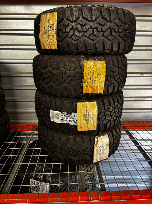 (TODO) 4 KANATI TRAIL HOG AT-4 BSW LT 275 55 29 120/117Q LRE 10 PLY ALL TERRAIN TIRES LTH207555E