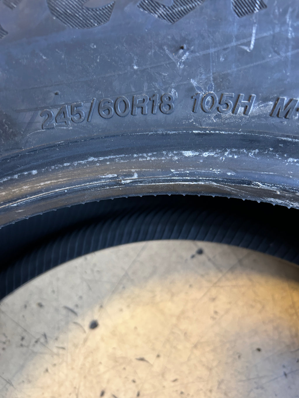 FIRESTONE WEATHERGRIP BSW P 245 60 18 105H ALL WEATHER TIRE 009166