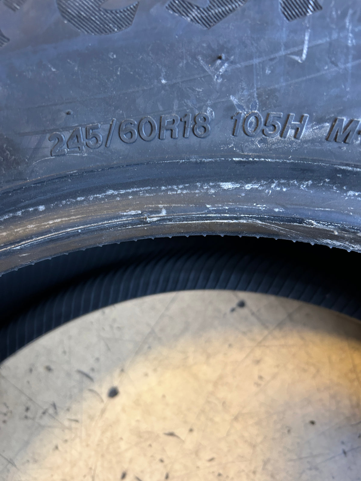 FIRESTONE WEATHERGRIP BSW P 245 60 18 105H ALL WEATHER TIRE 009166