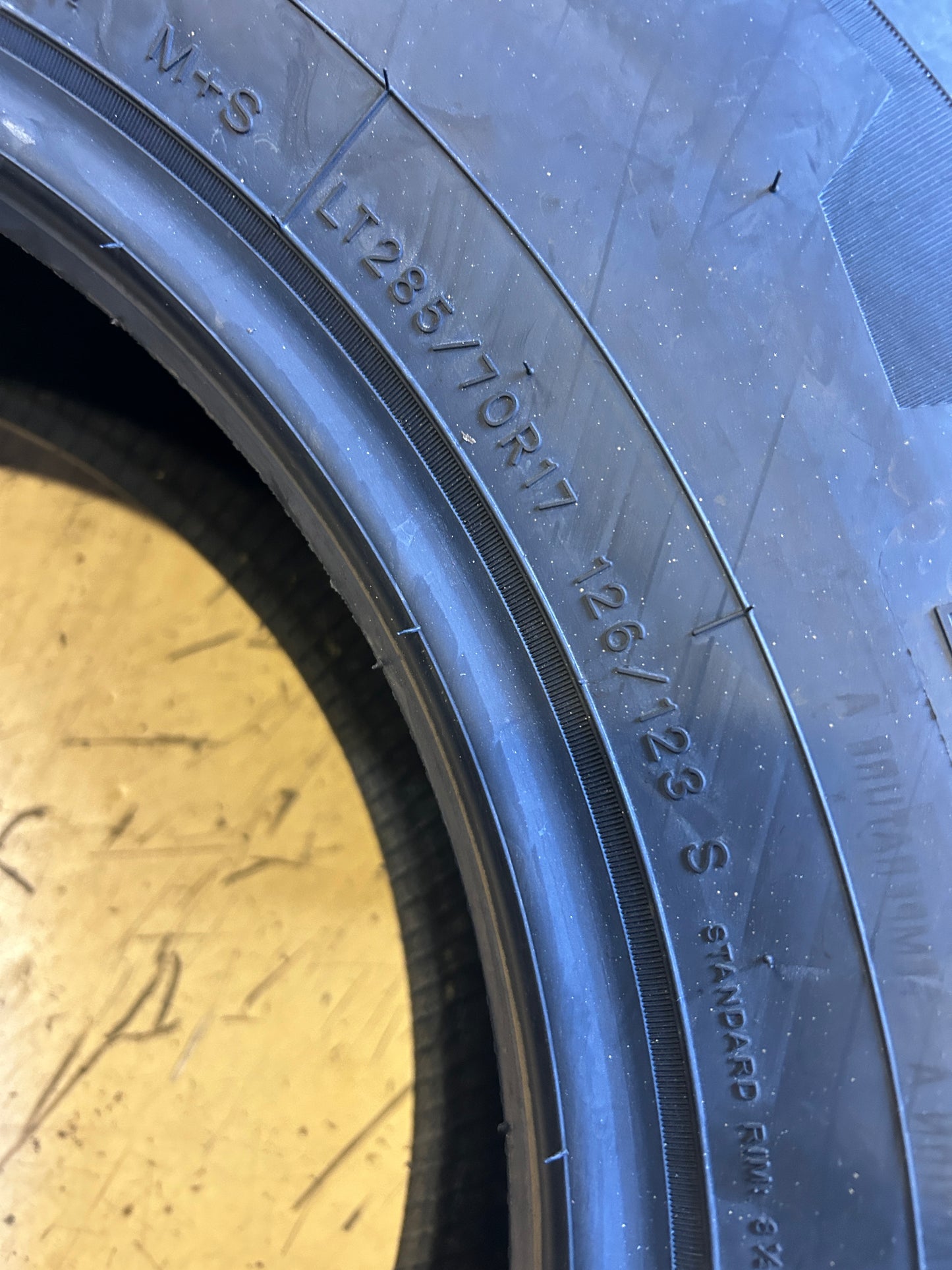 MASTERTRACK BADLANDS AT LT 285 70 17 126/123S 10PLY ALL TERRAIN TIRE MASTAT023