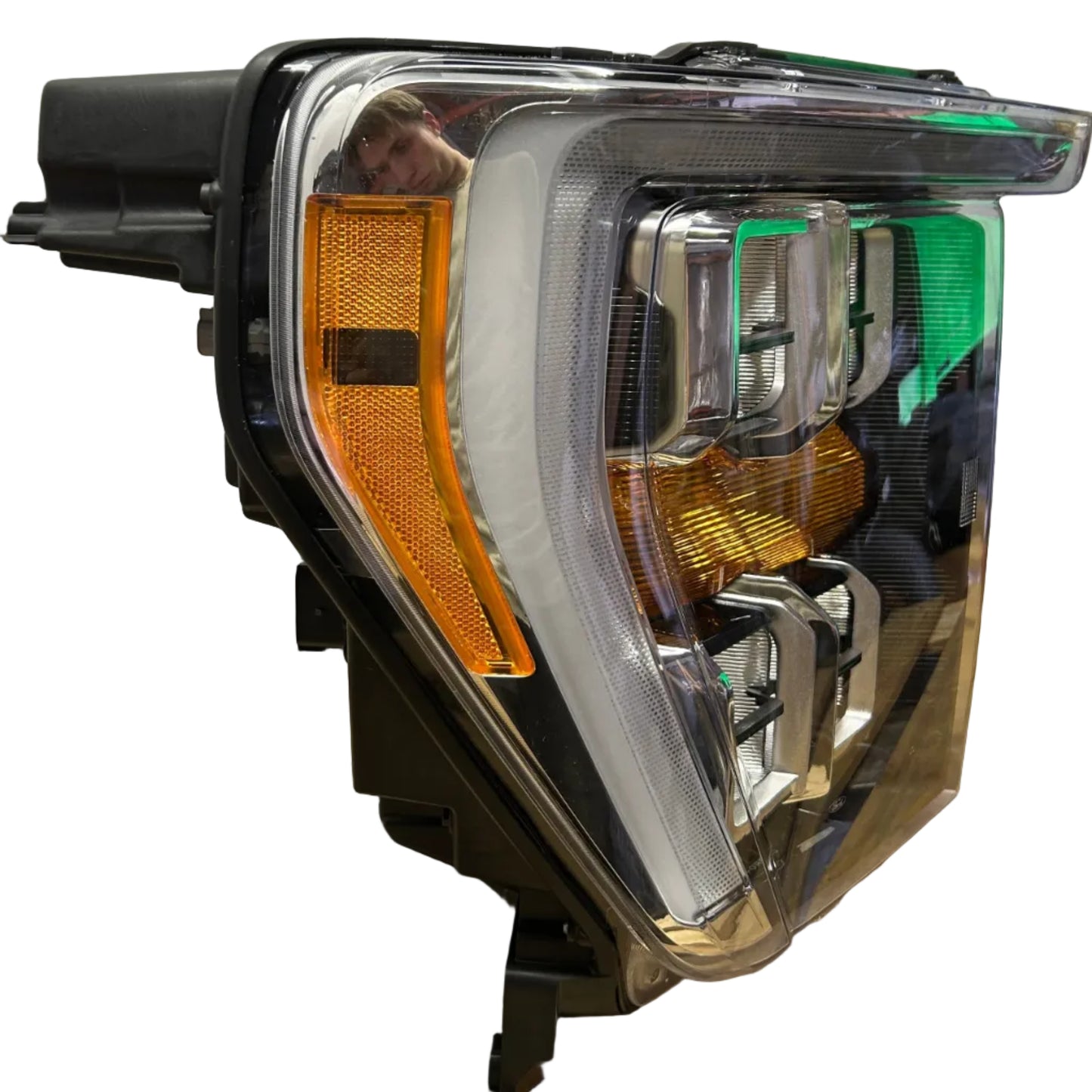 FRONT PASSENGER-SIDE LED HEADLAMP ASSEMBLY FOR 21-23 FORD F-1550 NL3Z-13008-H