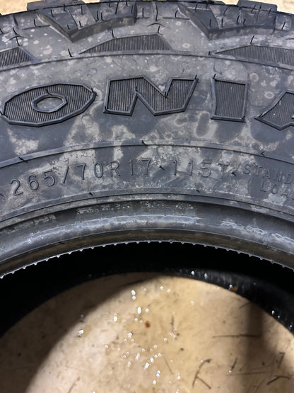 MILESTAR PATAGONIA A/T PRO BSW P 265 70 17 115T ALL TERRAIN TIRE 24689220