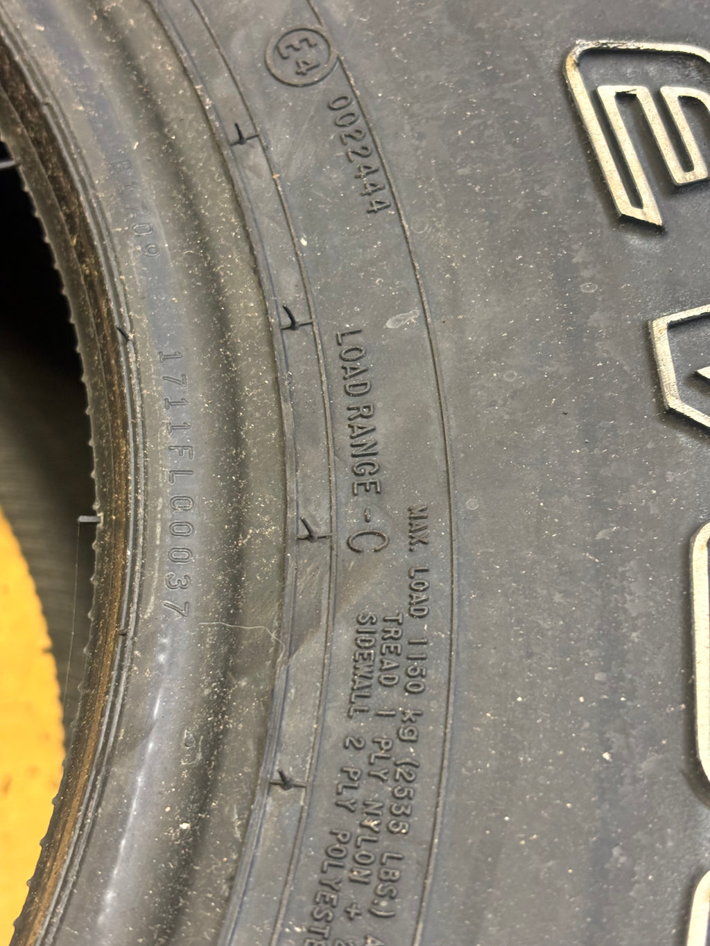 COOPER EVOLUTION M/T RWL LT 35 12.5 15 113Q LRC 6 PLY MUD TERRAIN TIRE 170166035