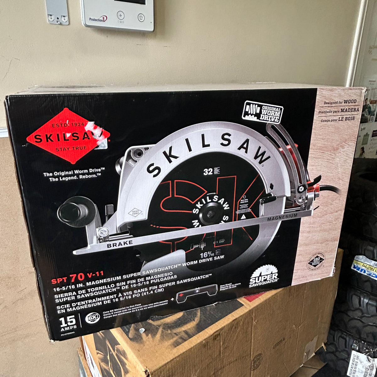 SKIL 16-5/16IN. MAGNESIUM WORM DRIVE CIRCULAR SAW SPT70V11