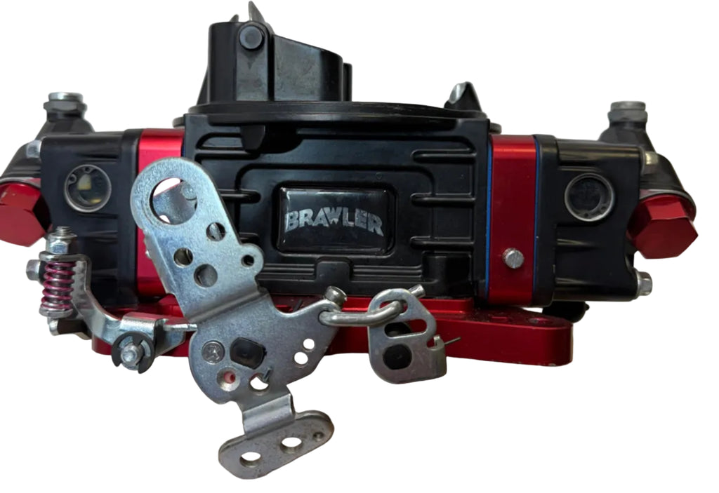 QUICK FUEL CARBURETOR CARB 750 CFM BR-67320 BRAWLER STREET MECHANICAL BLACK RED