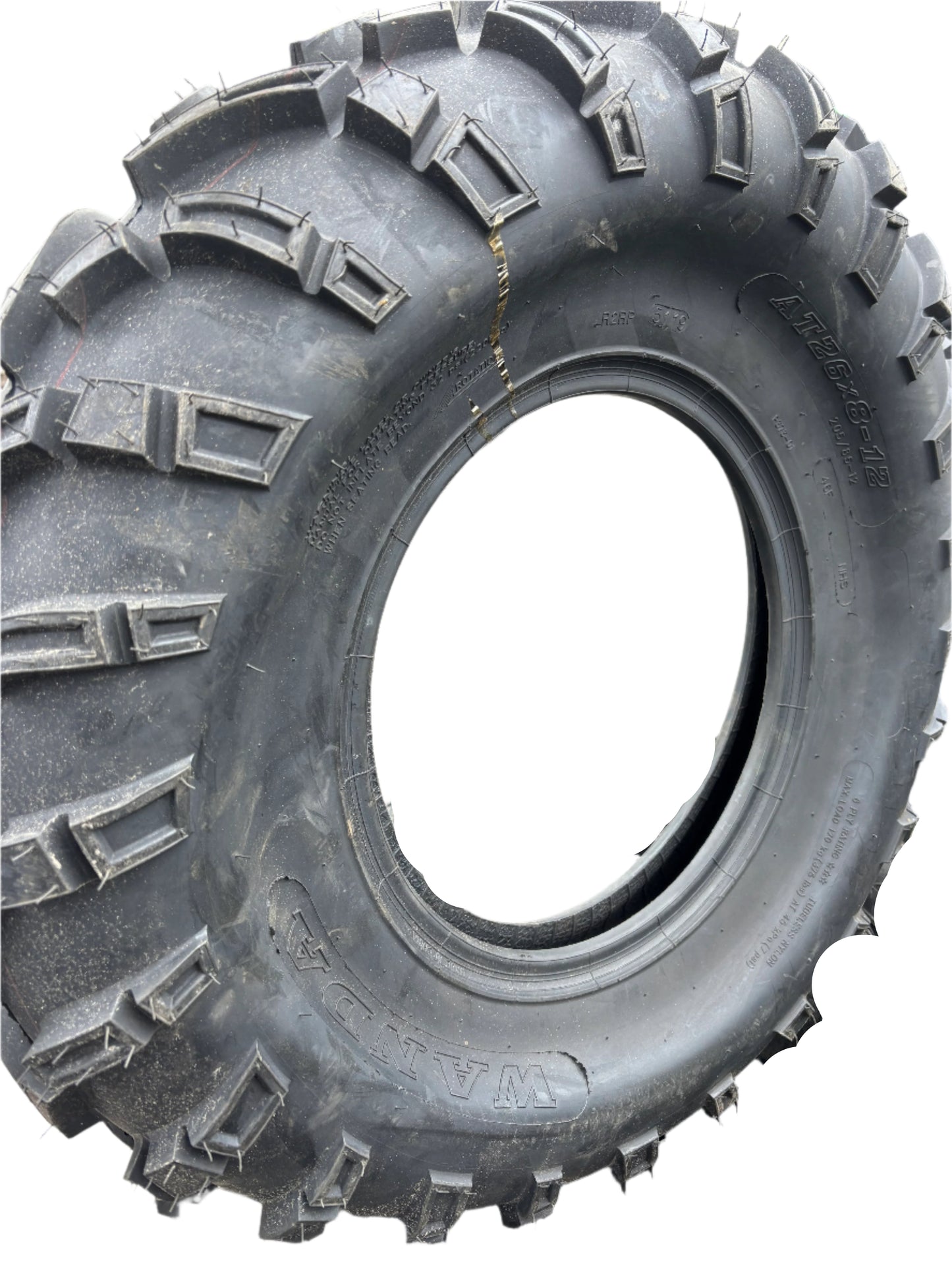 NOS WANDA P373 BSW LT 26 8 12 46F 6PLY ATV/UTV TIRE 10257