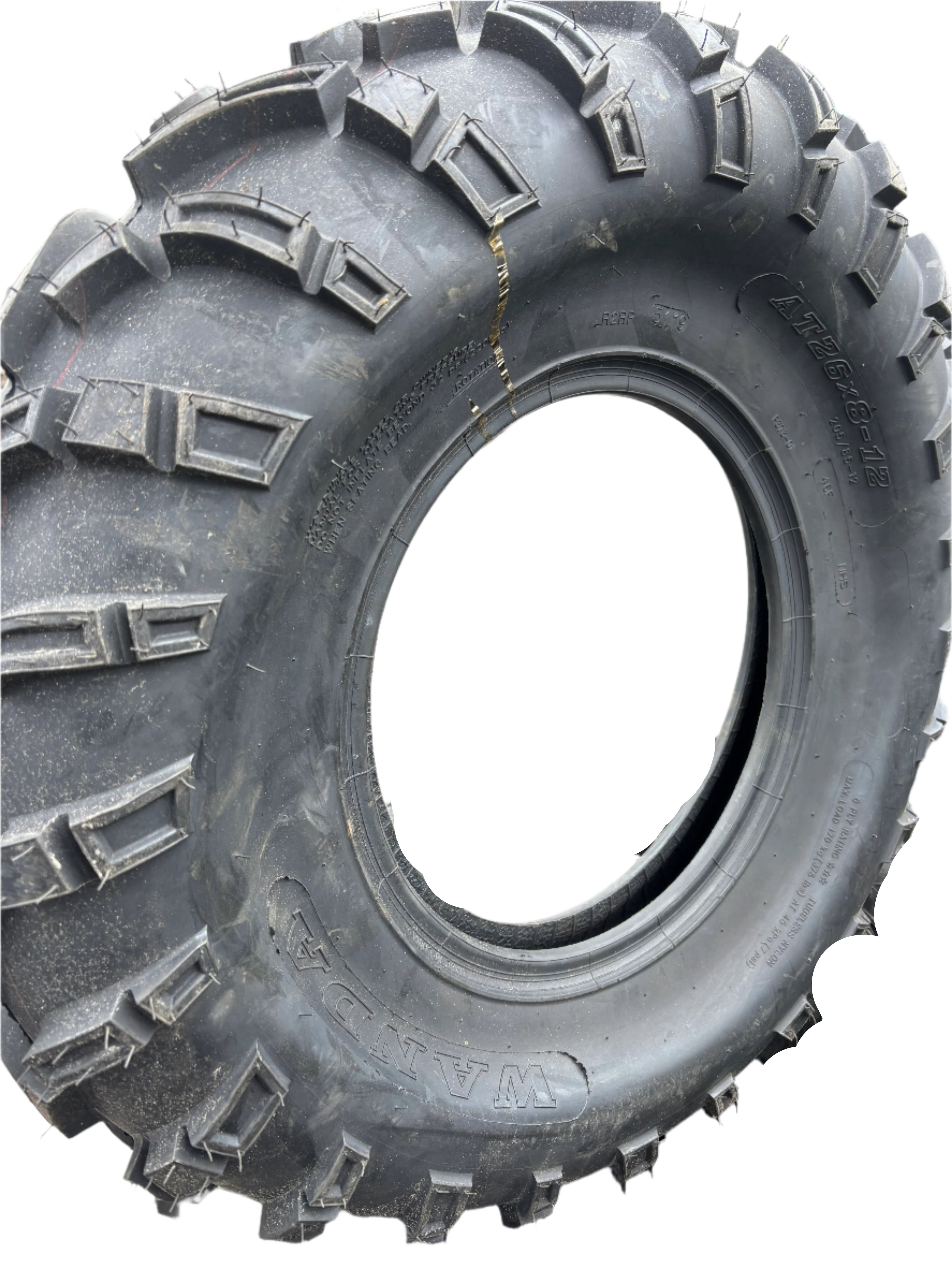 NOS WANDA P373 BSW LT 26 8 12 46F 6PLY ATV/UTV TIRE 10257