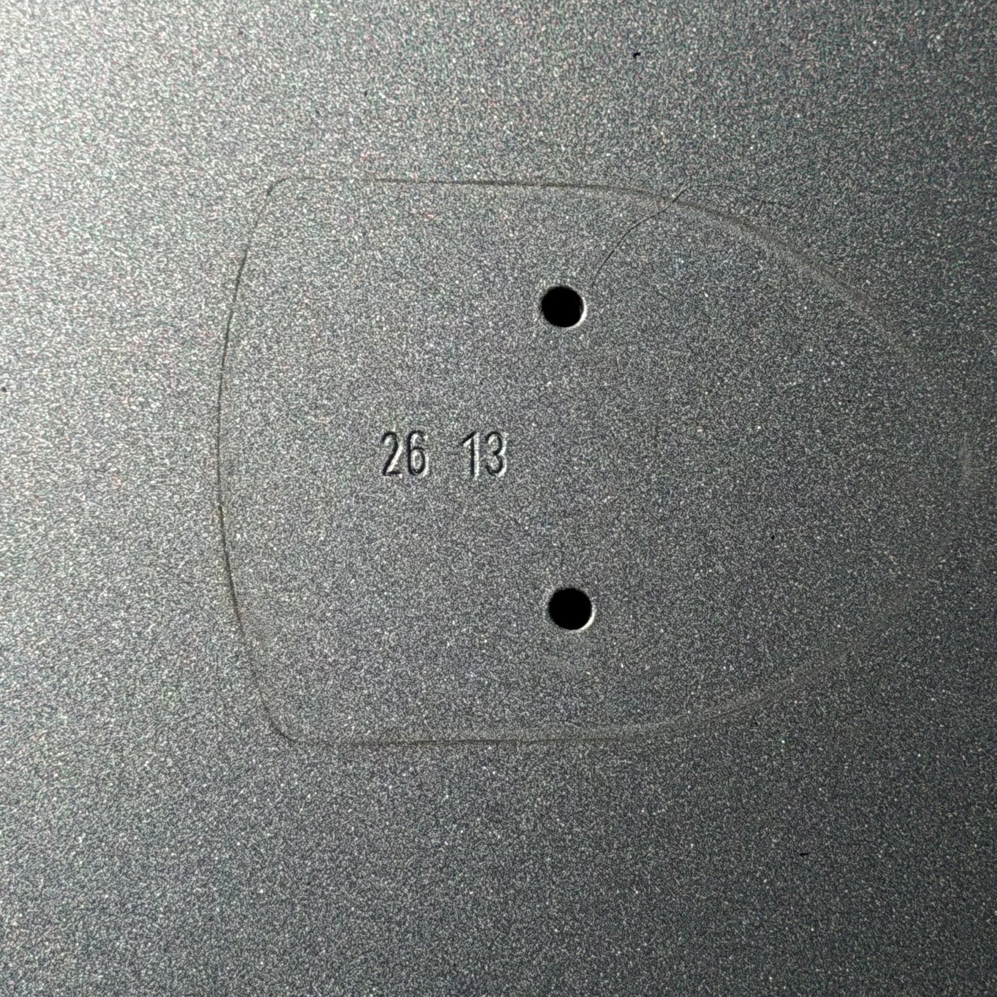 PORSCHE HOOD PANEL SILVER 05-13 PORCHE 911, BOXSTER, CAYMAN 997 511 011 00